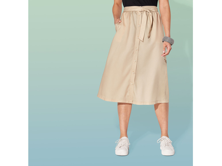 esmara® Damen Midirock, A-Linie Lagerräumung