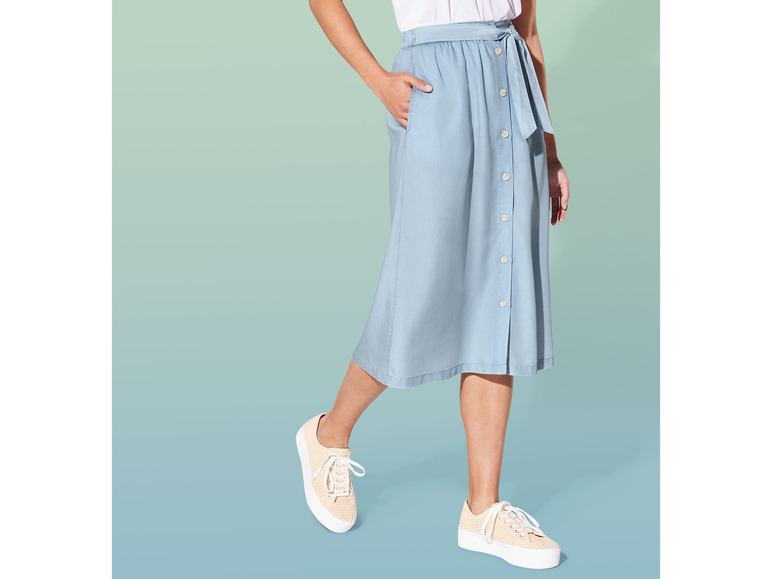 esmara® Damen Midirock, A-Linie Lagerräumung