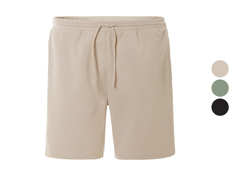 LIVERGY® Sweatshorts mit hohem Baumwollanteil