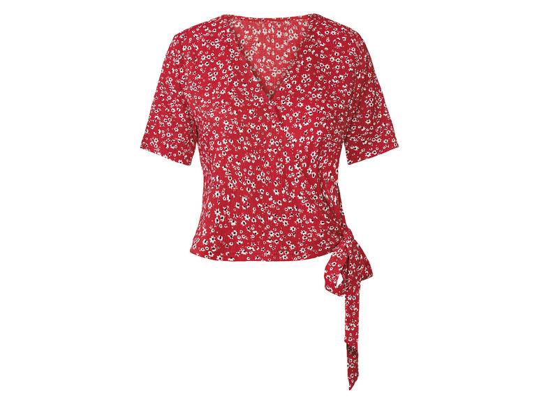 esmara® Damen Bluse in Wickeloptik Blitzangebot