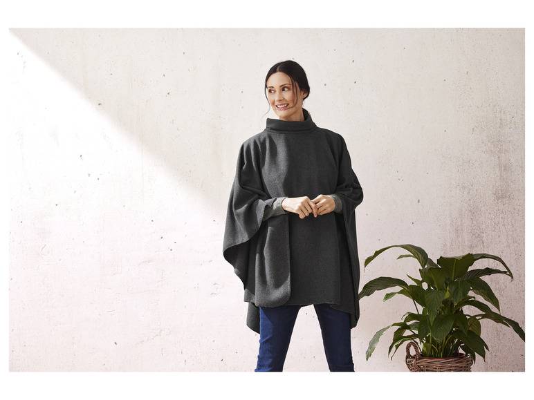 esmara® Poncho, mit dekorativem Rundum-Ziersaum Kauf eins, bekomm eins gratis