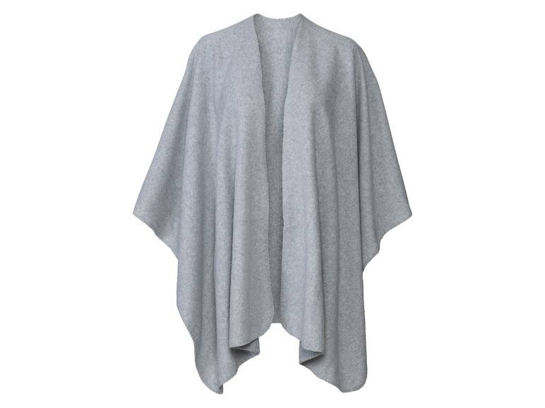 esmara® Poncho, mit dekorativem Rundum-Ziersaum Kauf eins, bekomm eins gratis