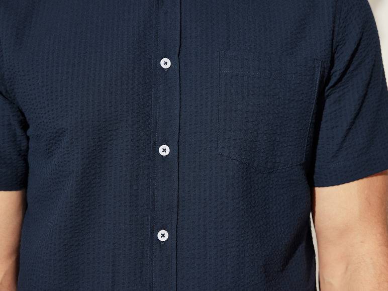 LIVERGY® Herren Freizeithemd in Seersucker-Qualität Letzte 2 Tage