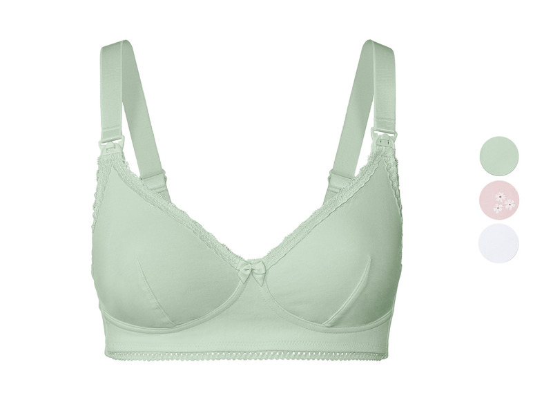 esmara® Damen Still-BH, bügellos, mit hohem Bio-Baumwollanteil