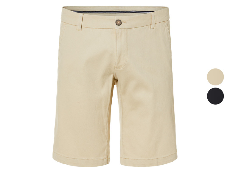 LIVERGY® Herren Shorts mit hohem Baumwollanteil