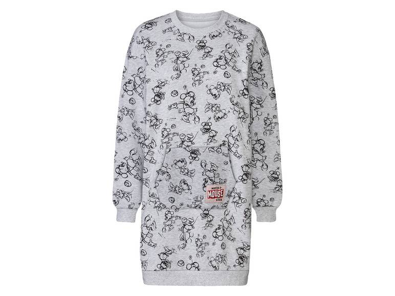 Damen Sweatkleid, mit Disney-Motiv, mit Baumwolle Nur noch ein Tag übrig