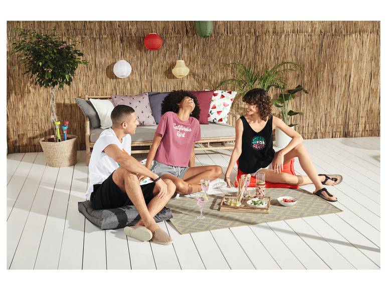 esmara® Damen T-Shirt, mit Rundhalsausschnitt Riesige Rabatte