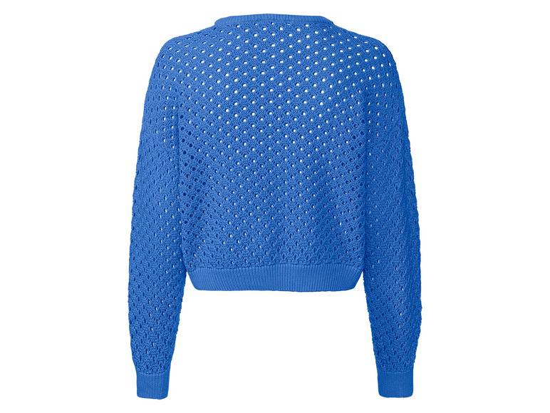 esmara® Damen Pullover mit Lochstrick Speichern exportieren