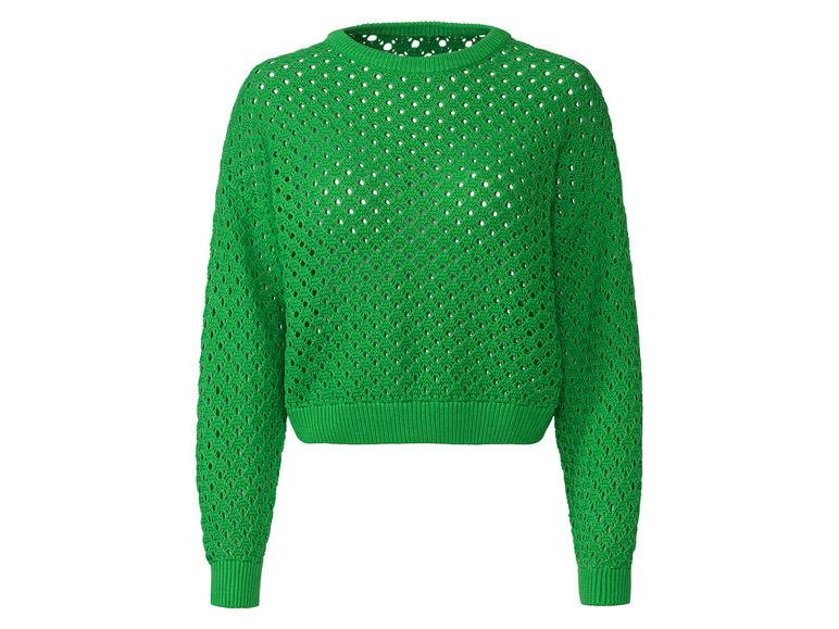 esmara® Damen Pullover mit Lochstrick Speichern exportieren