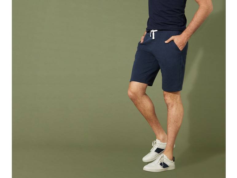 LIVERGY® Herren Sweatbermuda mit hohem Baumwollanteil Fabrikverkauf