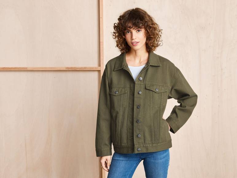 esmara® Damen Jeansjacke, im angesagten Oversize-Look Blitzverkäufe