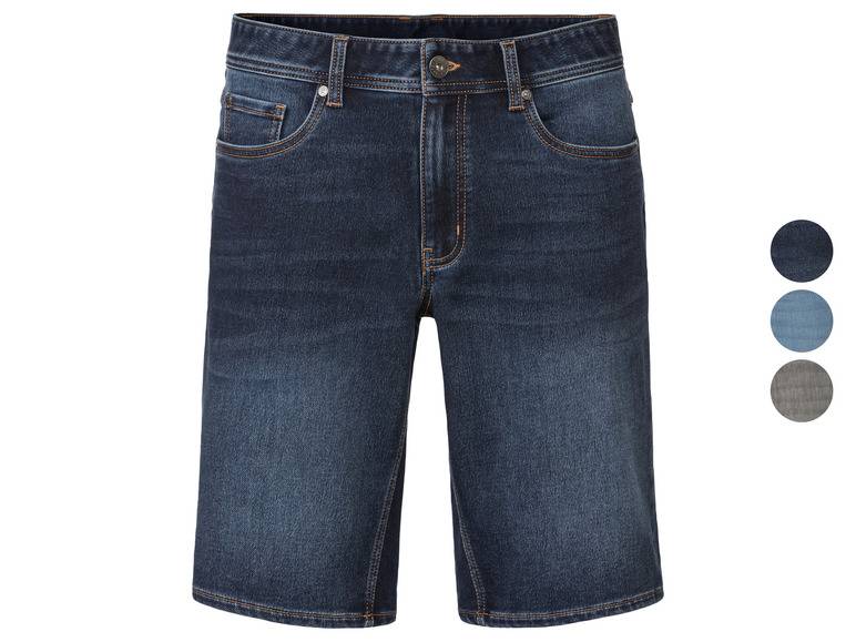 LIVERGY® Herren Sweatdenim Bermuda, normale Leibhöhe Limitierter Zeitrabatt