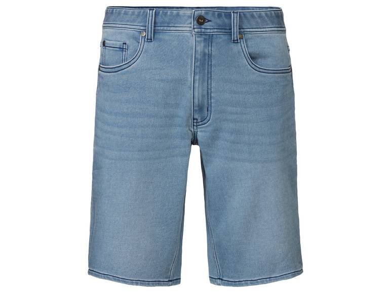LIVERGY® Herren Sweatdenim Bermuda, normale Leibhöhe Limitierter Zeitrabatt