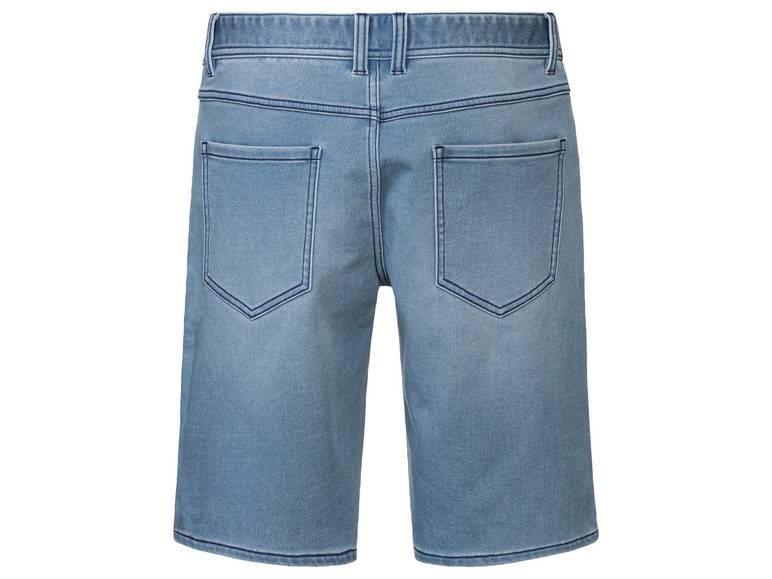 LIVERGY® Herren Sweatdenim Bermuda, normale Leibhöhe Limitierter Zeitrabatt