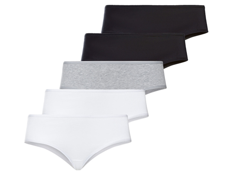 esmara® Damen Hipster, 5 Stück, mit Baumwolle Fabrik Onlineshop