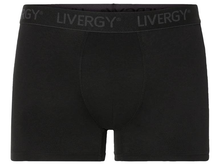 LIVERGY® Herren Boxerhorts, 3 Stück, mit hohem Baumwollanteil Günstig kaufen