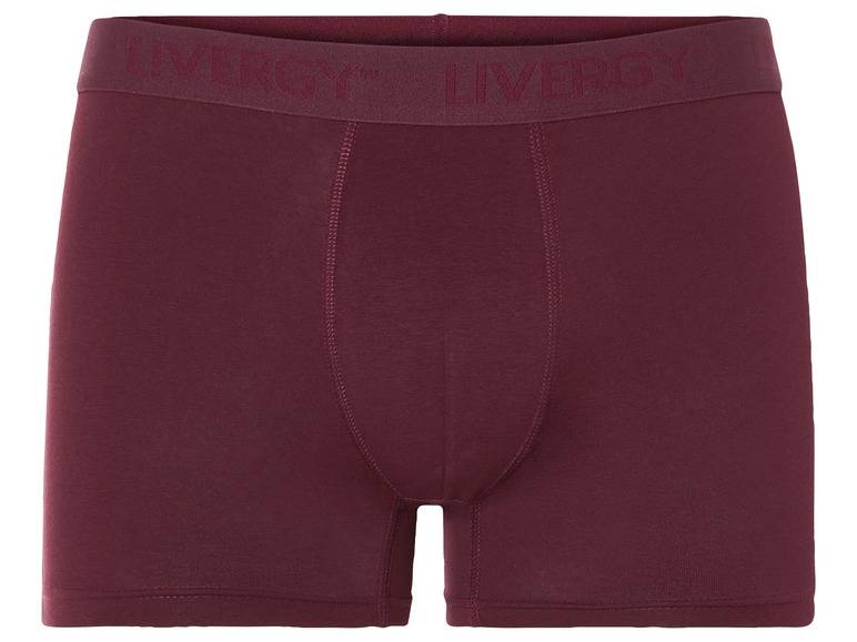 LIVERGY® Herren Boxerhorts, 3 Stück, mit hohem Baumwollanteil Günstig kaufen