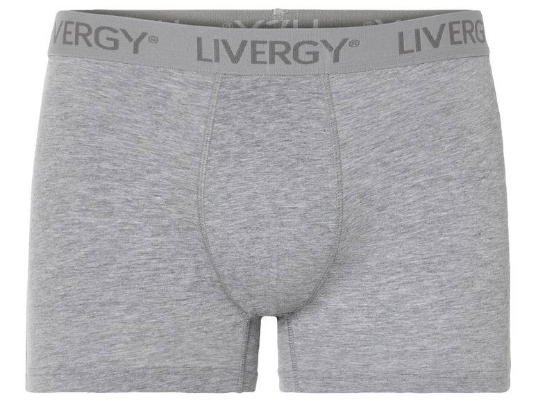 LIVERGY® Herren Boxerhorts, 3 Stück, mit hohem Baumwollanteil Günstig kaufen