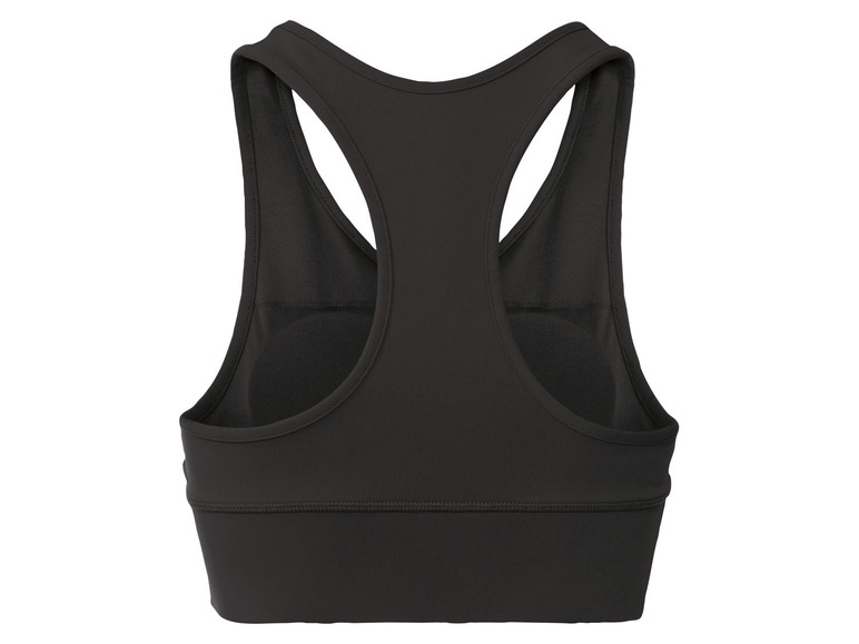 CRIVIT Damen Sport Bustier, Medium Level, mit Ringerrücken Großer Ausverkauf