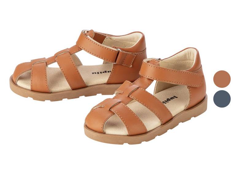lupilu® Kleinkinder Sandalen mit Leder Preisnachlass
