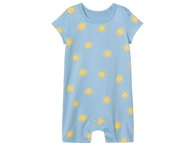 lupilu® Baby Playsuits, 2 Stück, aus reiner Baumwolle Cyber Monday