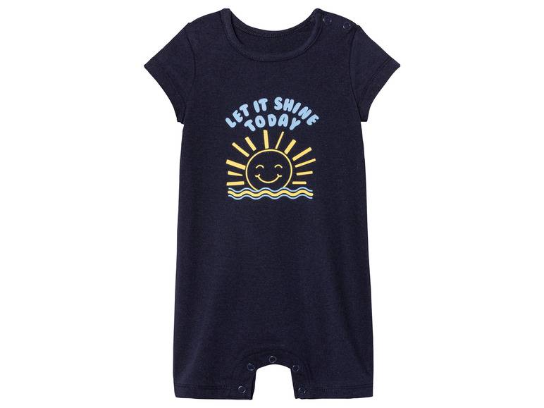 lupilu® Baby Playsuits, 2 Stück, aus reiner Baumwolle Cyber Monday