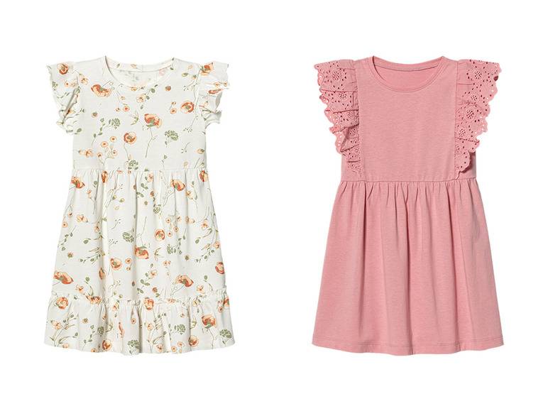 lupilu® Kleinkinder Kleid mit niedlichen Volants Weihnachtsangebot