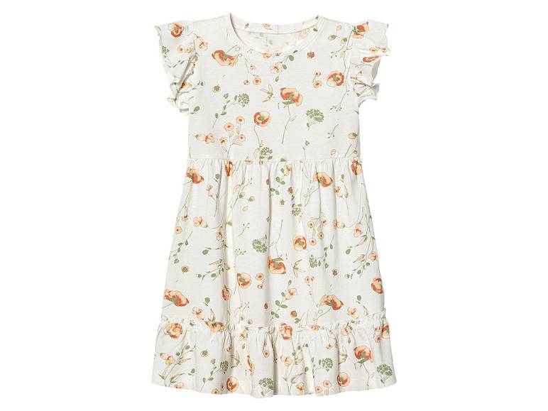 lupilu® Kleinkinder Kleid mit niedlichen Volants Weihnachtsangebot