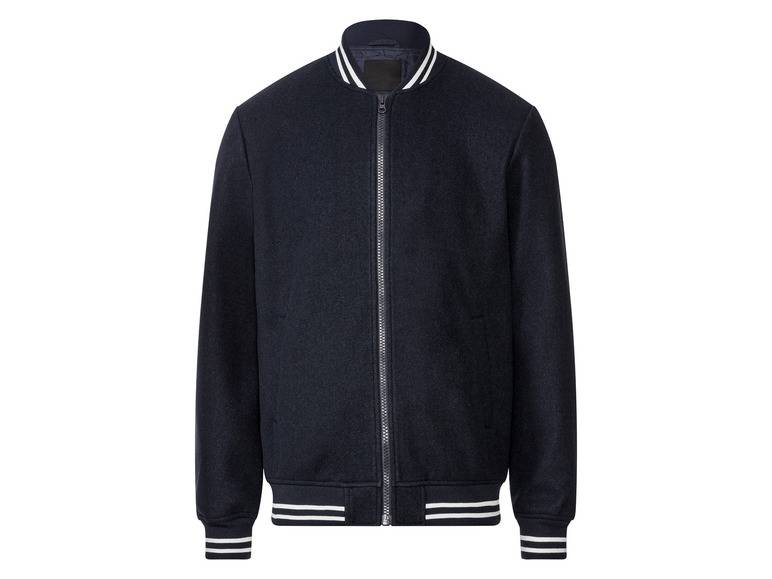 LIVERGY® Herren Collegejacke mit Stehkragen Muttertagsangebot