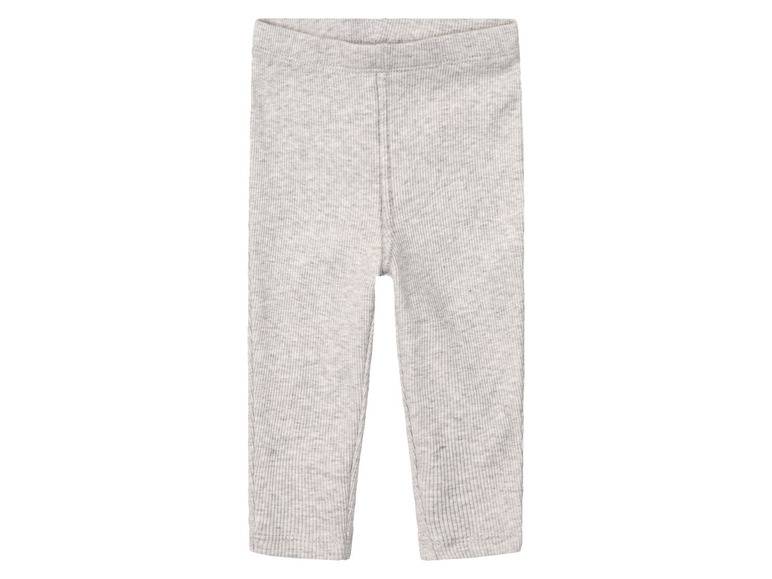 lupilu® Baby Ripp-Leggings, hoher Bio-Baumwollanteil, 3er Set Vatertagsangebot