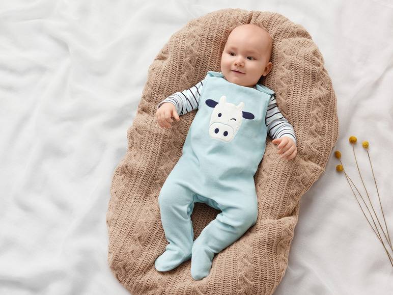 lupilu® Baby Set, 2-teilig, mit Bio-Baumwolle Jubiläumsangebot