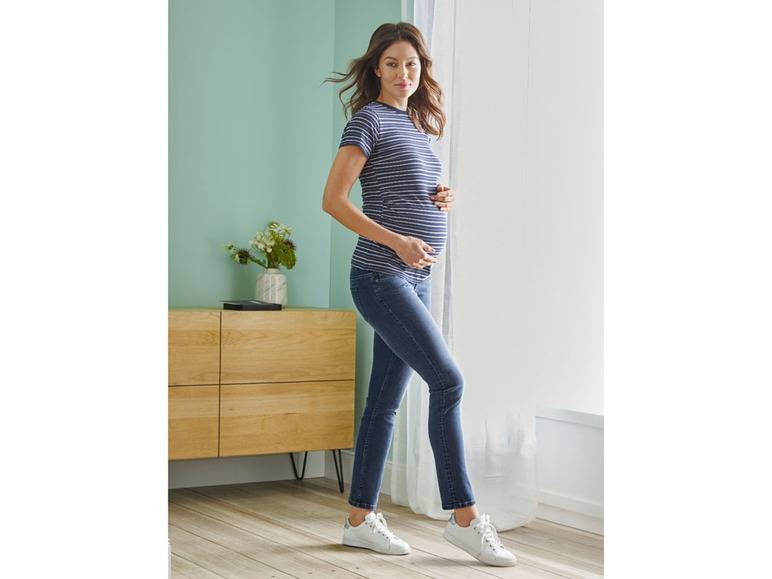 esmara® Damen Umstands-Jeans, Skinny Fit, im 5-Pocket-Style Saisonale Angebote