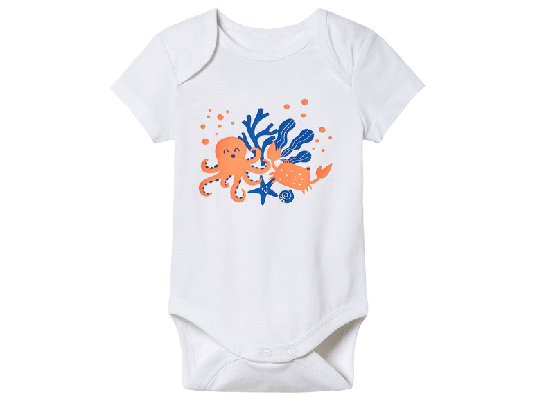 lupilu® Baby Bodies, 3 Stück, kurzarm Bis zu 65% Rabatt