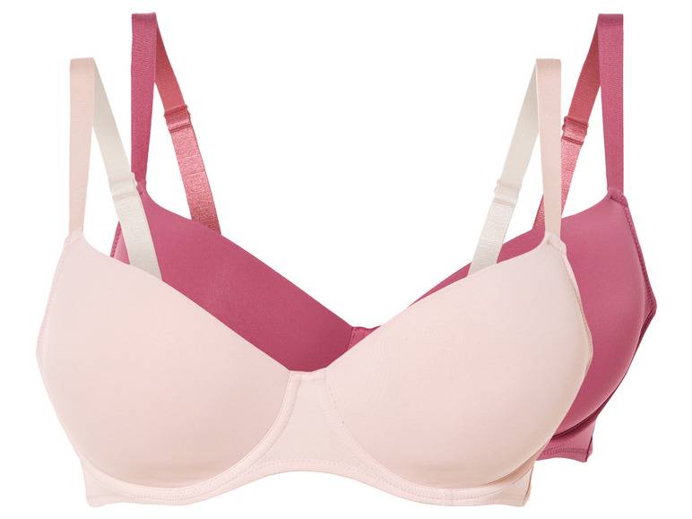 esmara® Damen Bügel-BH, 2 Stück, sanft formgebend Discount Store für neue Produkte