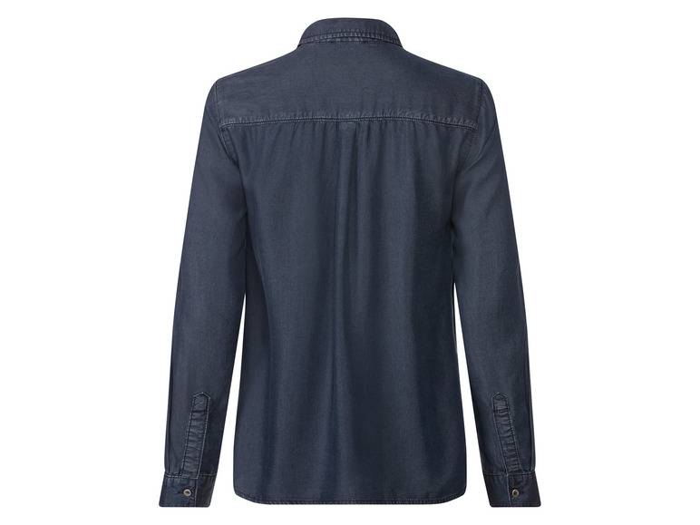 esmara® Damen Bluse, im Denim-Look Clearance-Verkauf