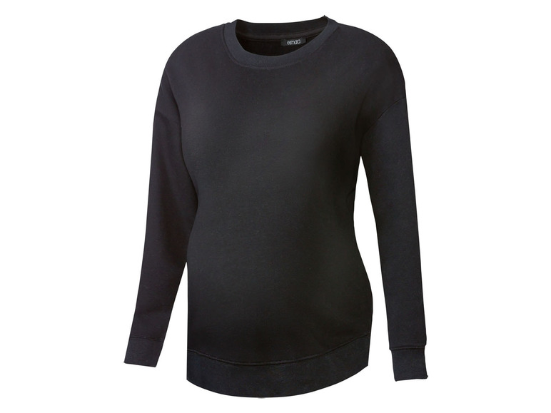 esmara® Damen Umstands-Sweatshirt mit Bündchen Rabatte dieses Monats