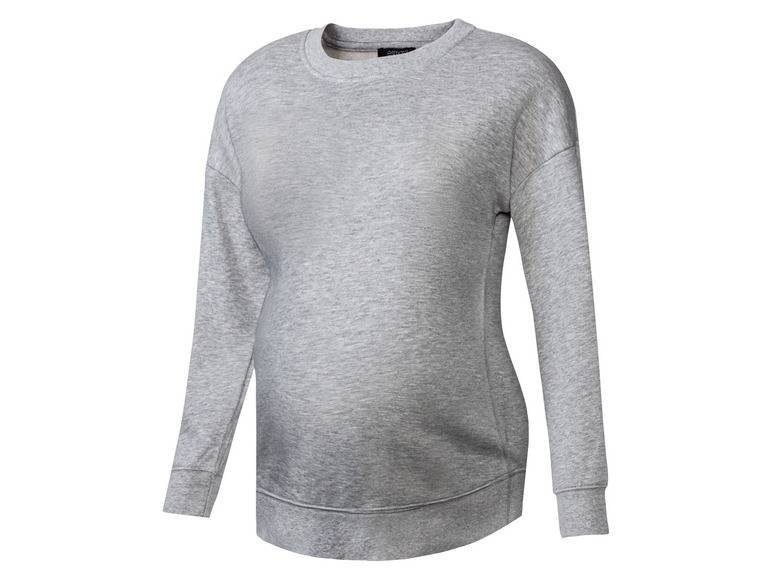 esmara® Damen Umstands-Sweatshirt mit Bündchen Rabatte dieses Monats