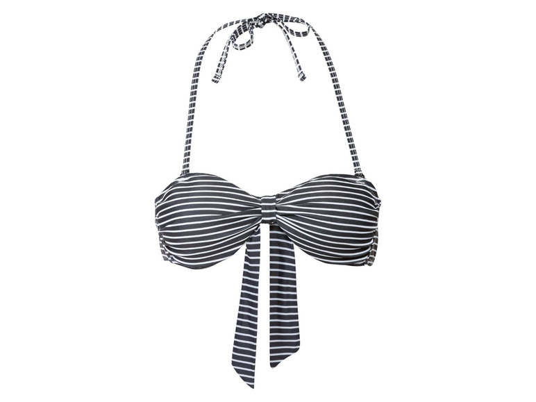 esmara® Damen Bandeau Bikini, mit abnehmbare Neckholderträger im Angebot
