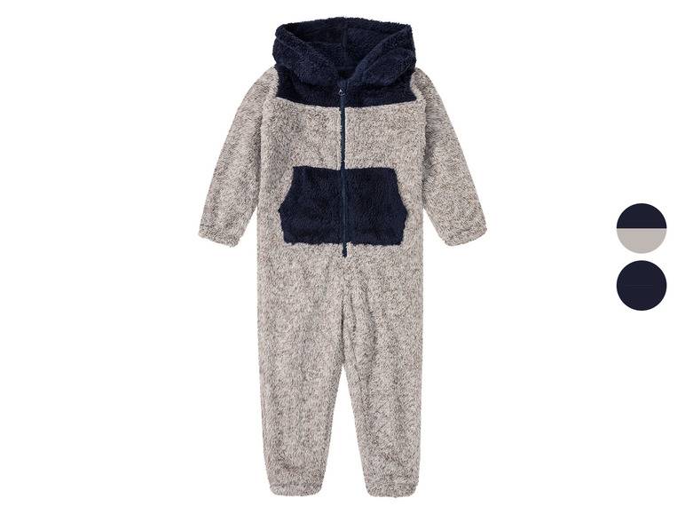 lupilu® Kleinkinder Plüsch-Overall mit Kapuze Günstiger Verkauf