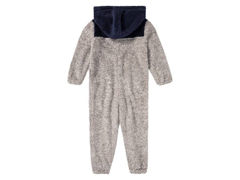 lupilu® Kleinkinder Plüsch-Overall mit Kapuze Günstiger Verkauf