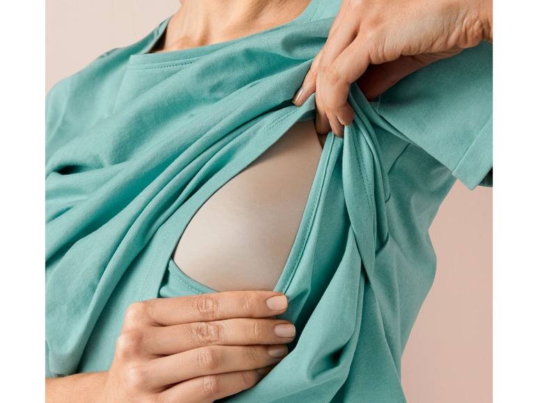 esmara® Damen Stillpyjama aus reiner Bio-Baumwolle Fabrikverkauf
