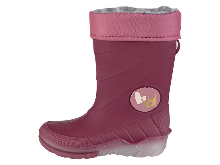 lupilu® Kinder Blinkregenstiefel mit weichem Warmfutter Kostenloser Versand