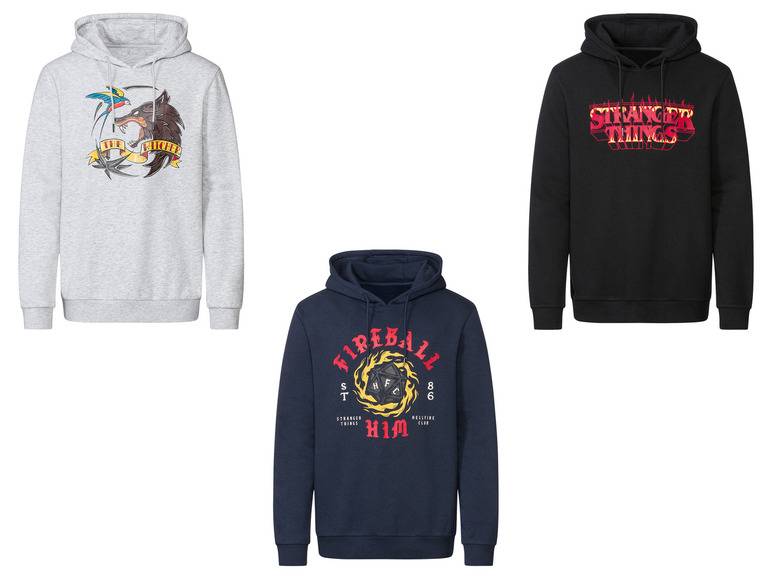 Herren Sweathoodie mit Print Fabrik Onlineshop