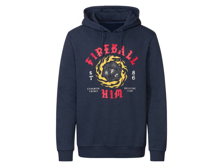 Herren Sweathoodie mit Print Fabrik Onlineshop
