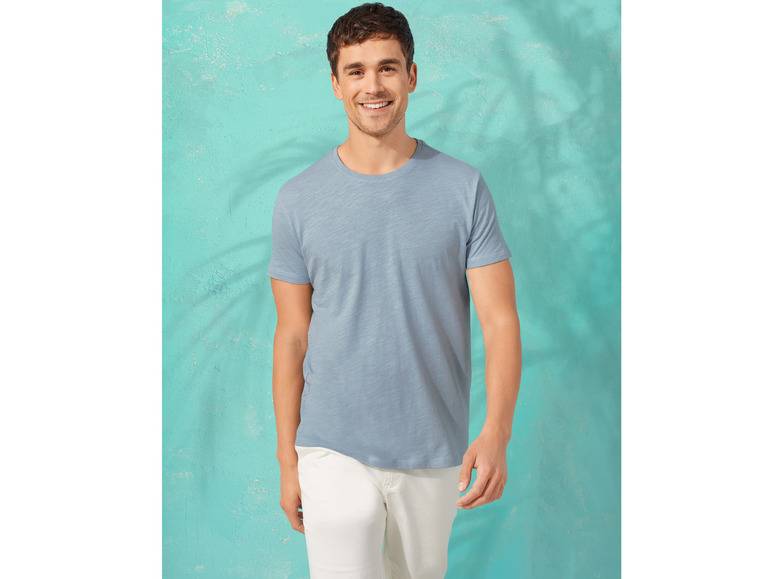 LIVERGY® Herren T-Shirt aus reiner Baumwolle Fabrikpreis
