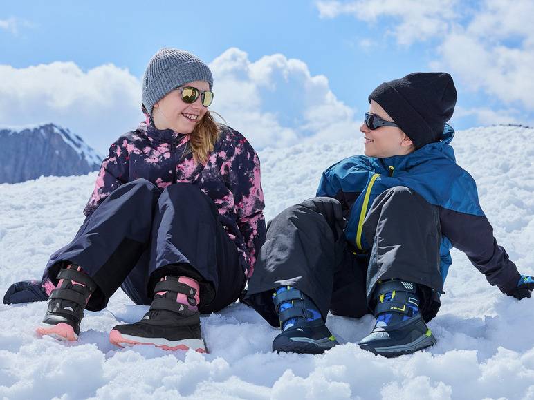CRIVIT Kinder Skihandschuhe, wasserabweisendes Obermaterial Muttertagsangebot