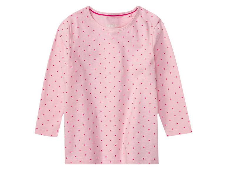 lupilu® Kleinkinder Langarmshirt, 3 Stück, mit Rundhalsausschnitt Vatertagsangebot