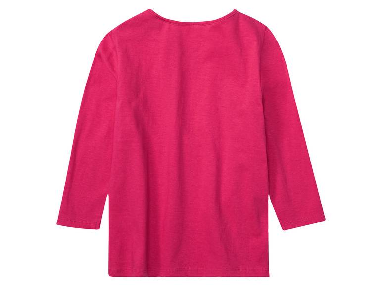 lupilu® Kleinkinder Langarmshirt, 3 Stück, mit Rundhalsausschnitt Vatertagsangebot