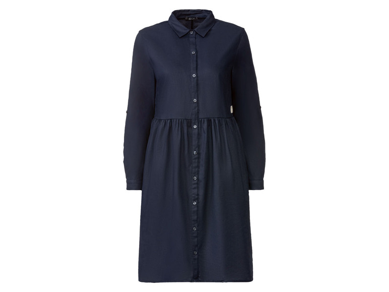 esmara® Damen Kleid, tailliert geschnitten, mit modischem Patch Neueste Mode