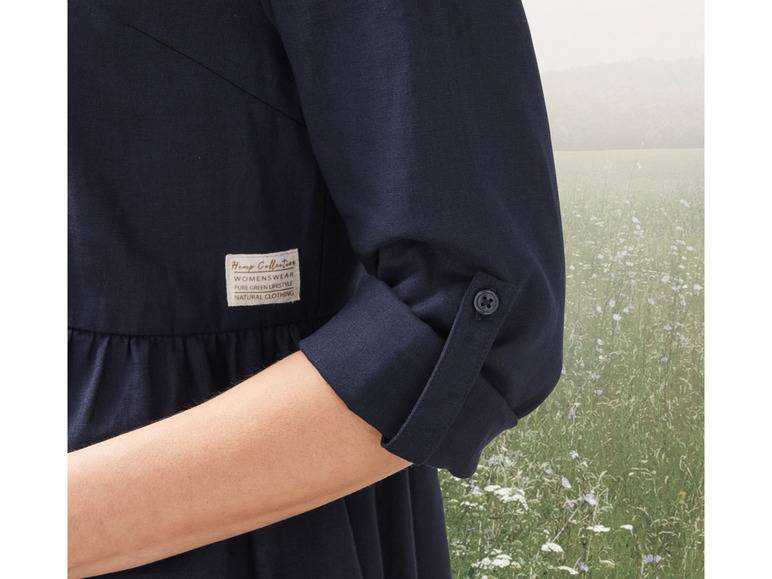 esmara® Damen Kleid, tailliert geschnitten, mit modischem Patch Neueste Mode